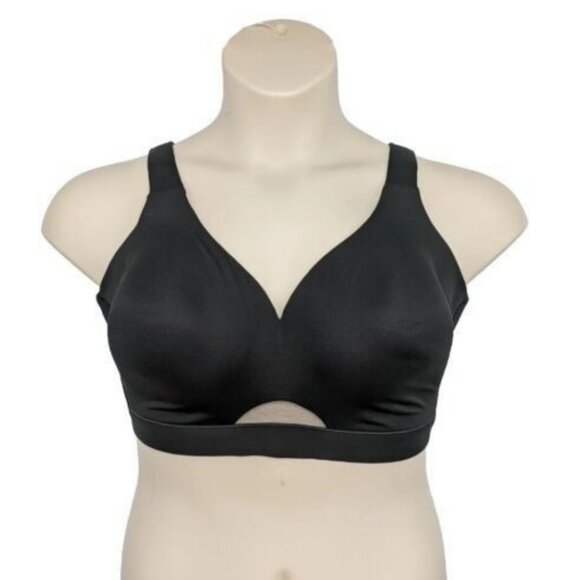 Cacique Womens Bra 44C Black Comfort Bliss Lightly Lined No Wire  Lane Bryant - Picture 2 of 10